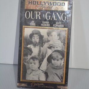 Hollywood Gold Our Gang VHS Tape B&W Little Rascals Silent New Factory Sealed 57